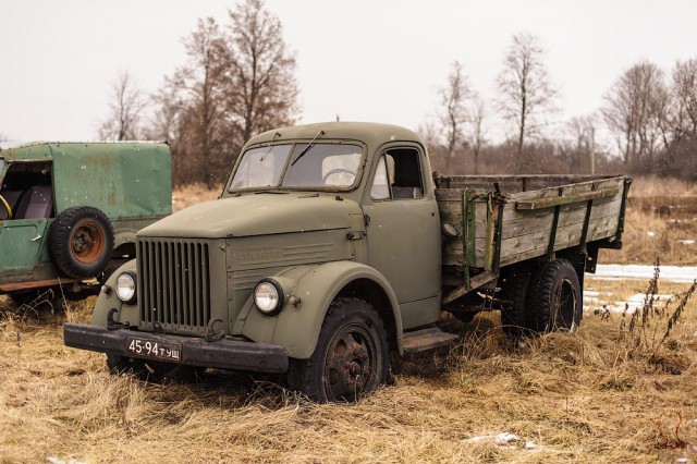 "Очень ретро" авто-музей в Черноусово