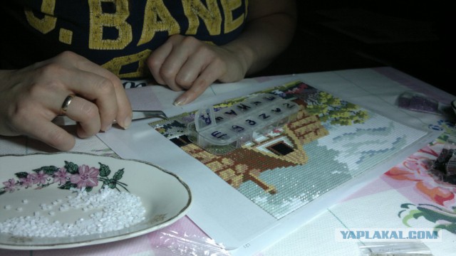 Как мы с женой картину из камней запилили