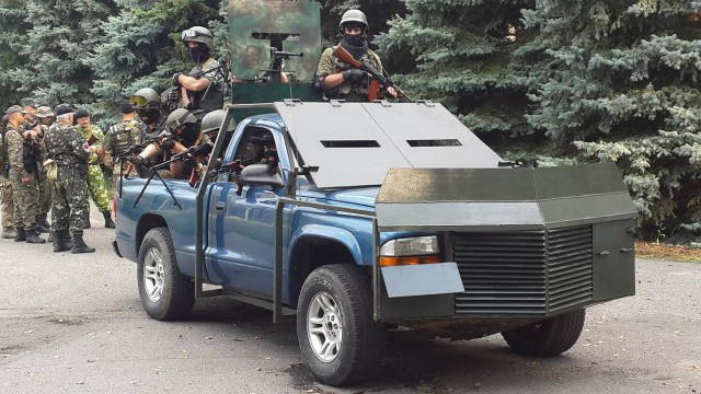 Устрашающая военная техника Украины...