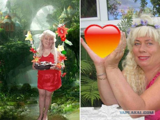 «Шедевры» фотошопа на странице в Facebook