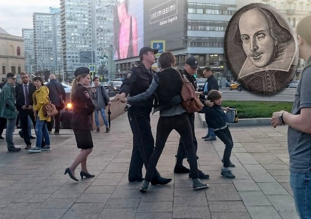 Полиция Москвы принесла извинения родителям за задержание 9-летнего мальчика, читавшего стихи вслух