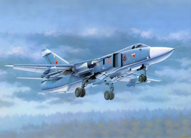 Авиация в рисунках...