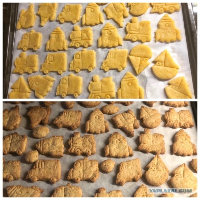 Абрикосово-творожные пирожные