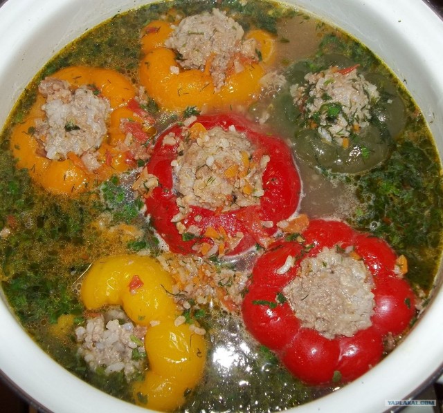 Перчики фаршированные