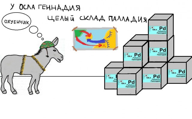 Ножки самых массовых транзисторов КТ 315 долгое время при ошибке делали из палладия..