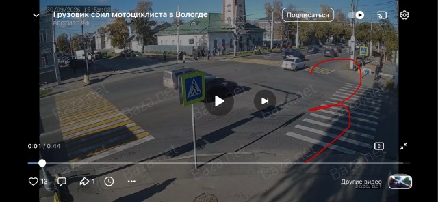 Мотоциклист vs Газелист