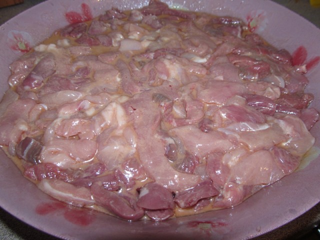 Мясное ассорти. Азиатская кухня