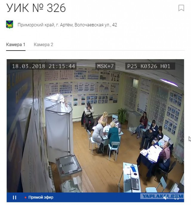 Вброс в Приморском крае