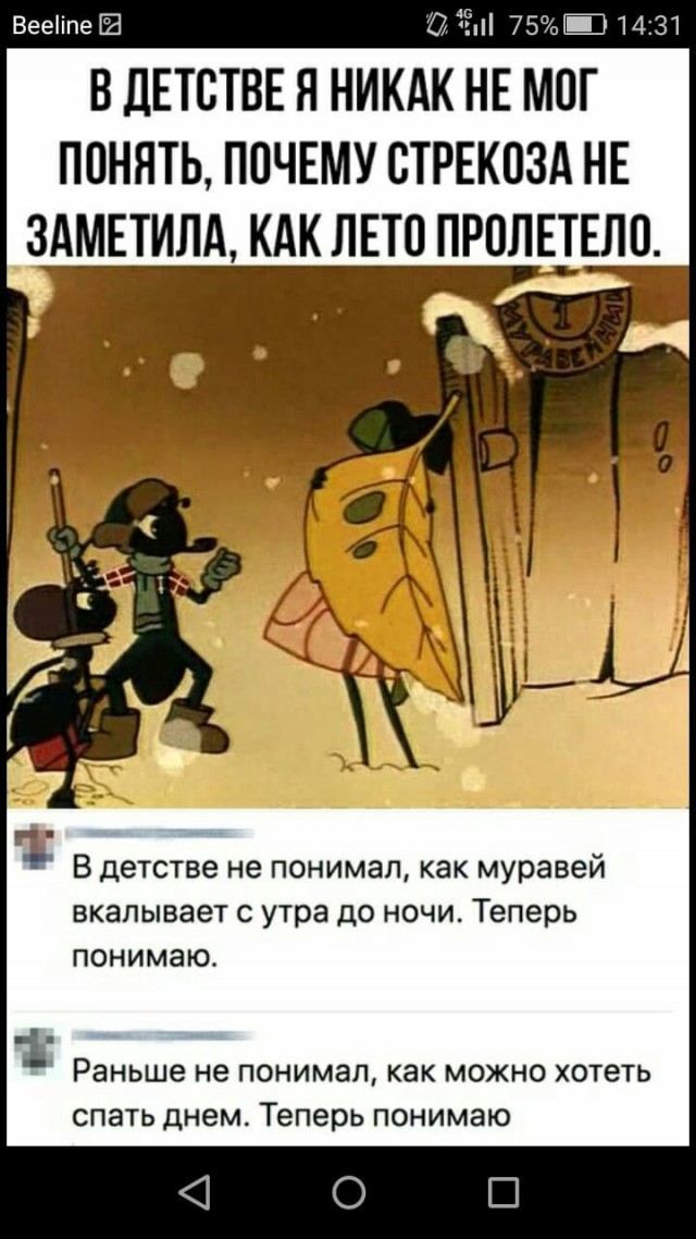 Суровая действительность
