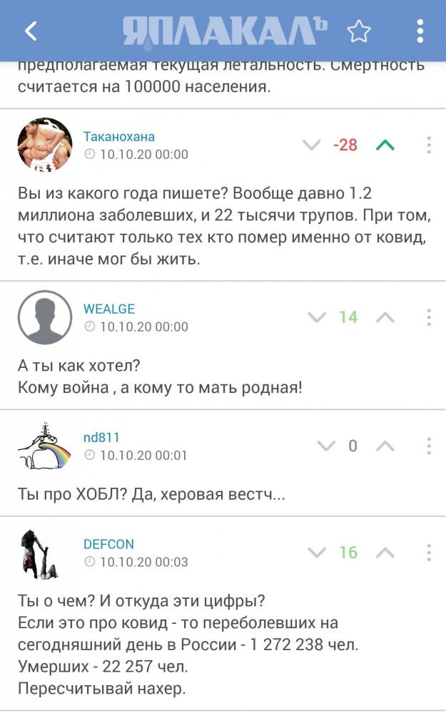 Что за страшная болезнь, от которой мрёт народу в разы меньше чем от обычного гриппа!