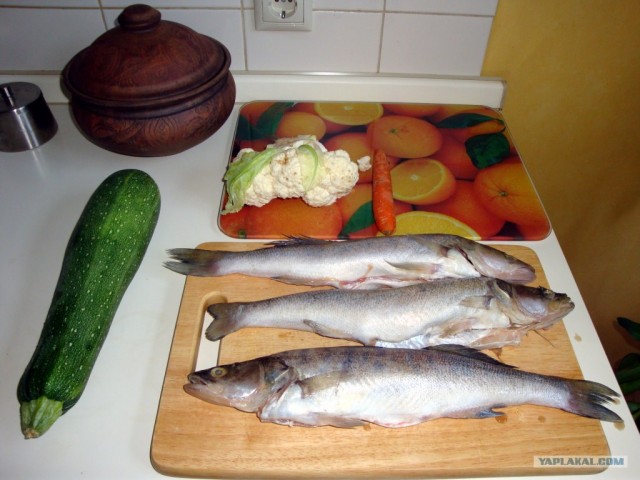 Судак диетический в горшочке