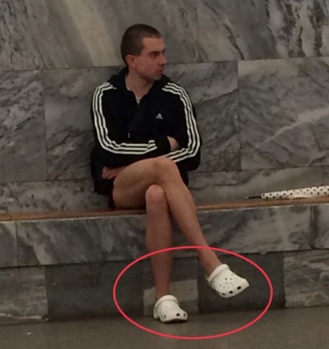 Модники из российского метрополитена