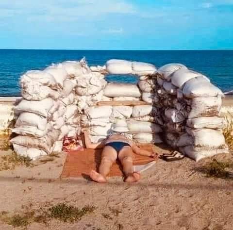 Начало пляжного сезона, Одесса.