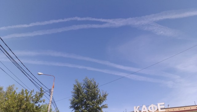 Серебристые облака в Москве 03.07.23