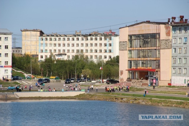 Гаджиево- ты город-часовой