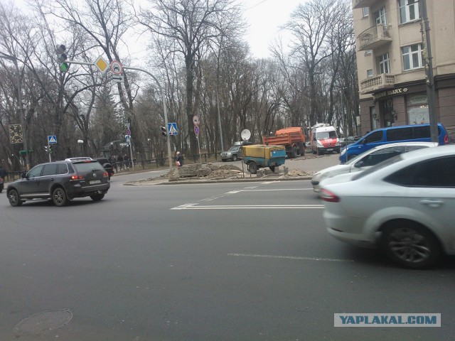 Грушевского, Европейская площадь, часть Крещатика