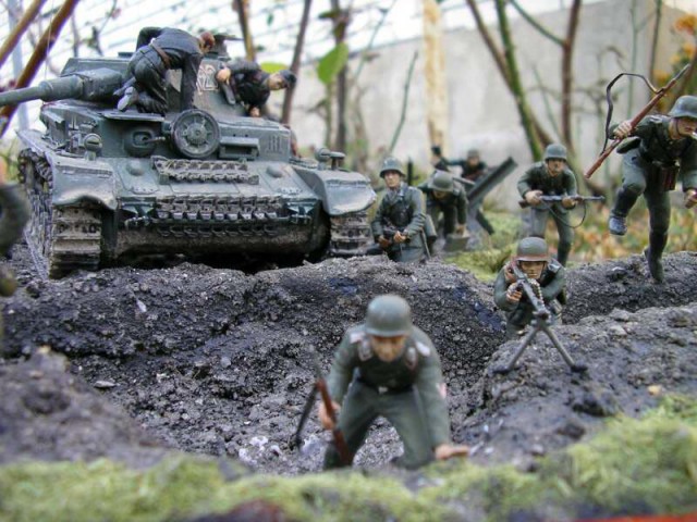 Великая Отечественная в военно-исторической миниатюре