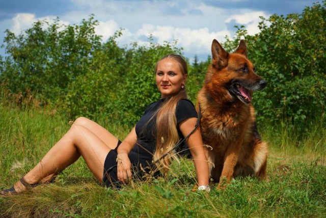 Собачки и деффчонки, а также их....