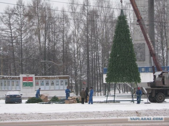 У нас в городе поставили ЙОЛКУ