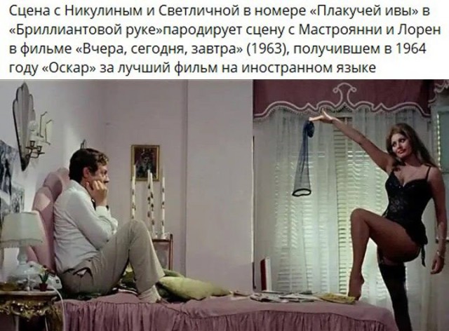 За кадром известных фильмов