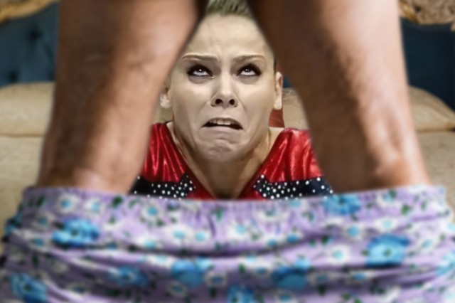 Фотожаба Гимнасточка