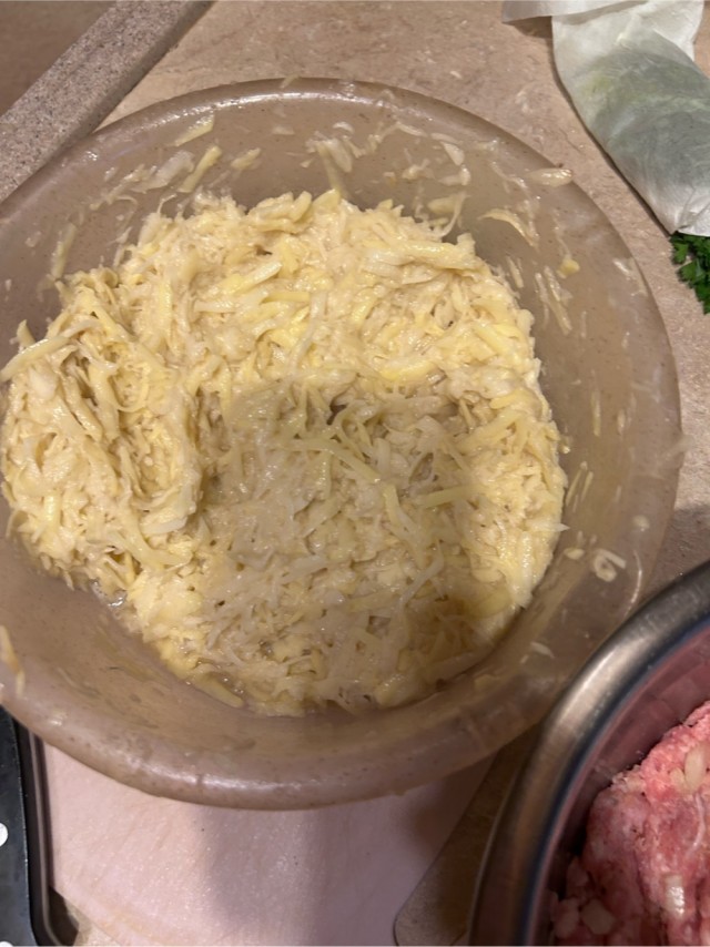 Драники с мясом