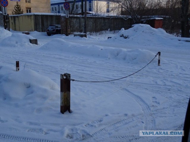 Захват парковок по-уральски.