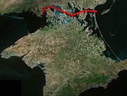 Украина может построить вокруг Крыма канал