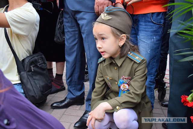 Георгиевская лента в Казахстане. Астана