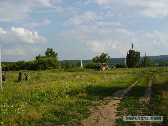 Мой родной сибирский поселок