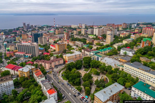 Владивосток с высоты: русский Сан-Франциско