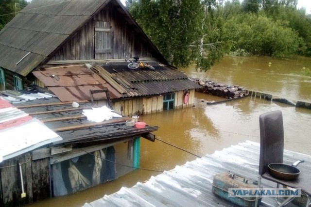 Город Байкальск тонет