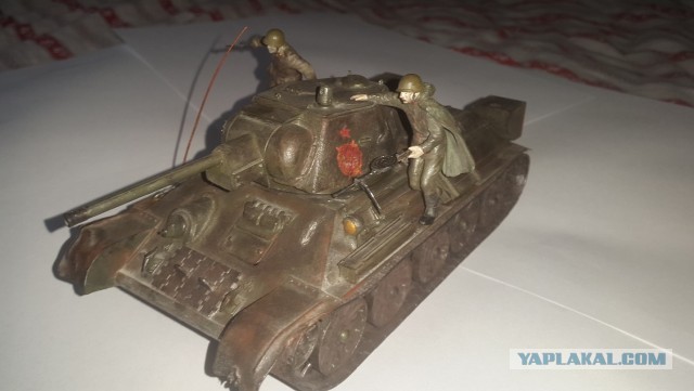 Я сделал! Танки Т-34 образца 40г. и Т-28