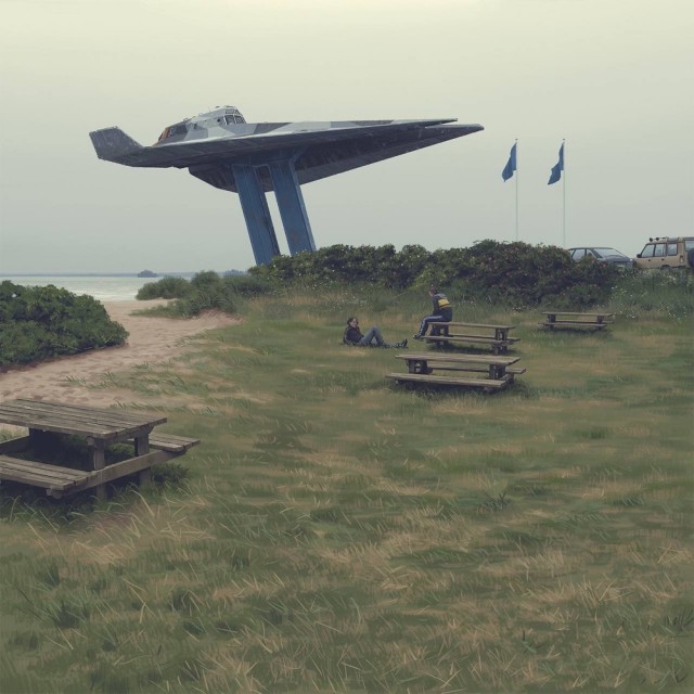 Научно-фантастический гиперреализм от Simon Stålenhag