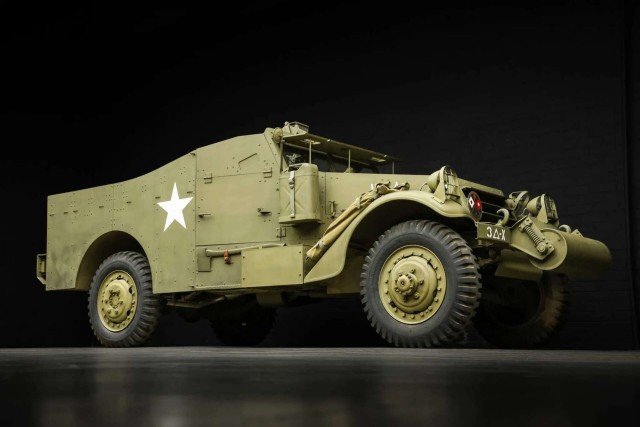 1942 White M3A1 Scout Car. Автопятница №140