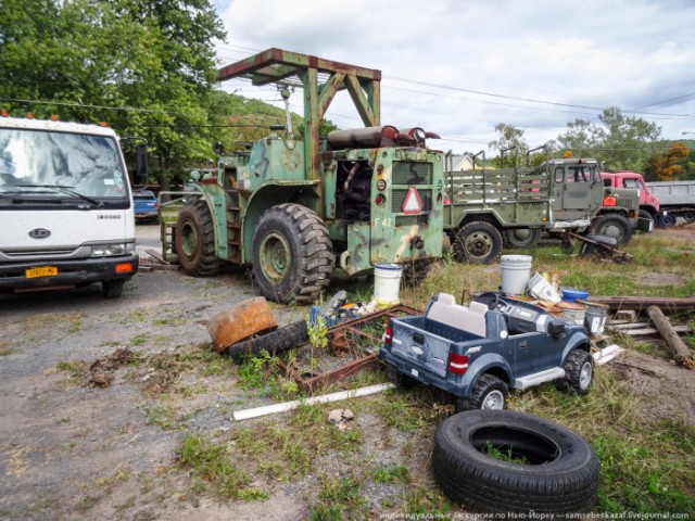 Раритетная военная техника в закромах пенсионера