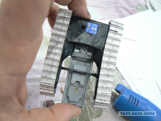 Mikromodellbau. Трактор "Сталинец-65" 43 масштаб.
