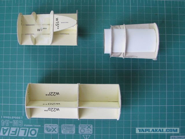 Су - 11. Модель самолета из бумаги