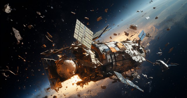 Роскосмос зафиксировал более 80 обломков разрушенного спутника Intelsat-33e