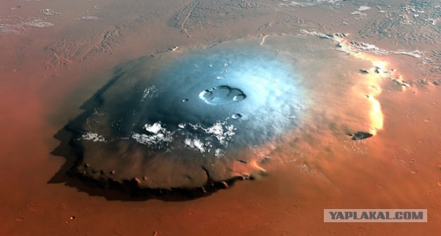 Панорамный вид Марса, снятый марсоходом Curiosity. Записанный фоновый звук получен марсоходом Perseverance
