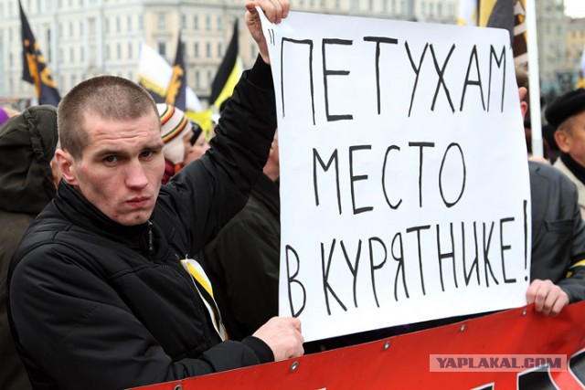 Наказали за неприличный жест в адрес россиянина