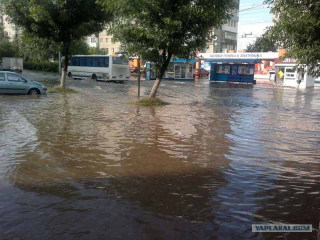 Ливень в г. Рязань