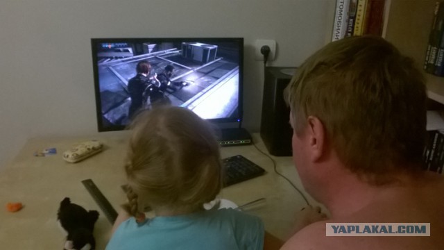 Вот, что получается, когда батя берется за воспитание ребенка!