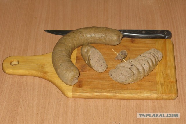 Колбаса Ливерная (авторский рецепт)