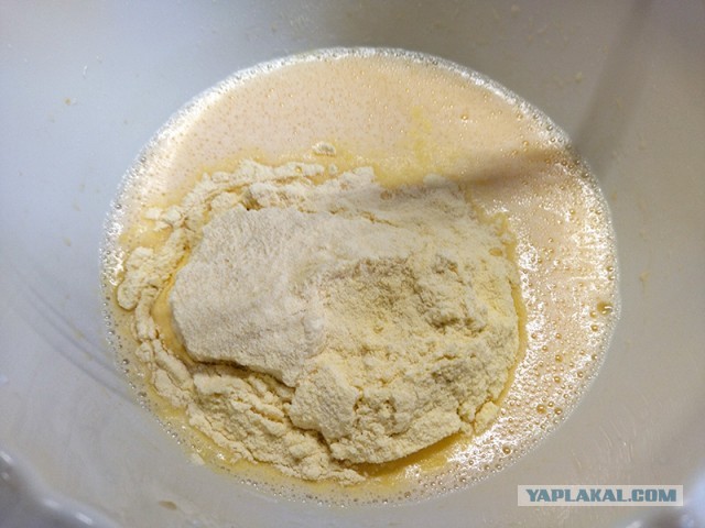 Пироги для чайников 4. Шарлотка из кукурузной муки.