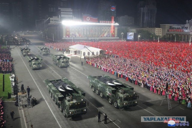 Военный парад в Северной Корее