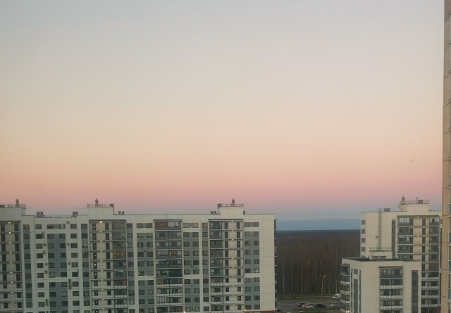 За окном