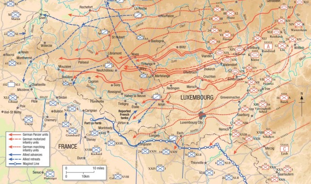 Механокавалерия против народных вагонов в битве за Анну. 1940