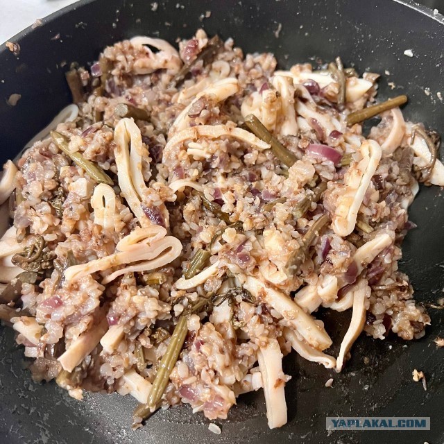 Каша гречневая по-камчатски
