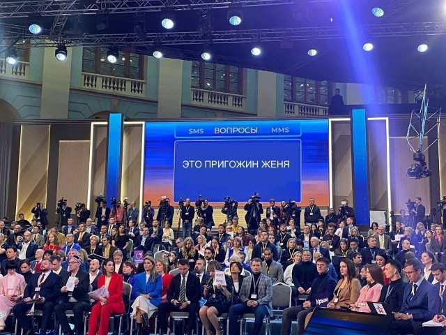 Вопрос Путину на прямой линии от двойника